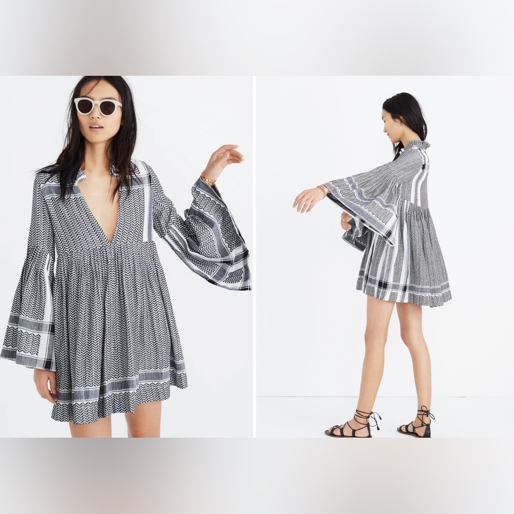 Cecilie Copenhagen x Madewell Souza Cotton Dress 🖤 small